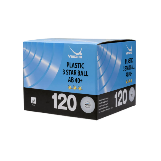 Yasaka AB 40 3-star (120-pack)