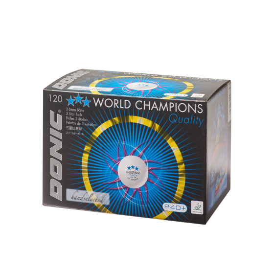 Donic P40+ Vit 120-pack