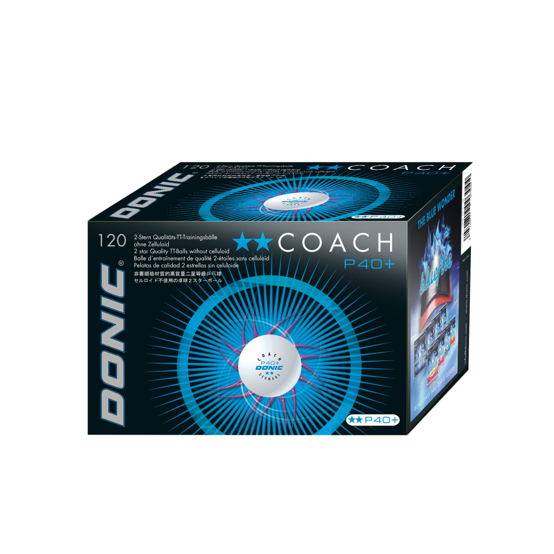 Donic Coach P40+ 120-pack