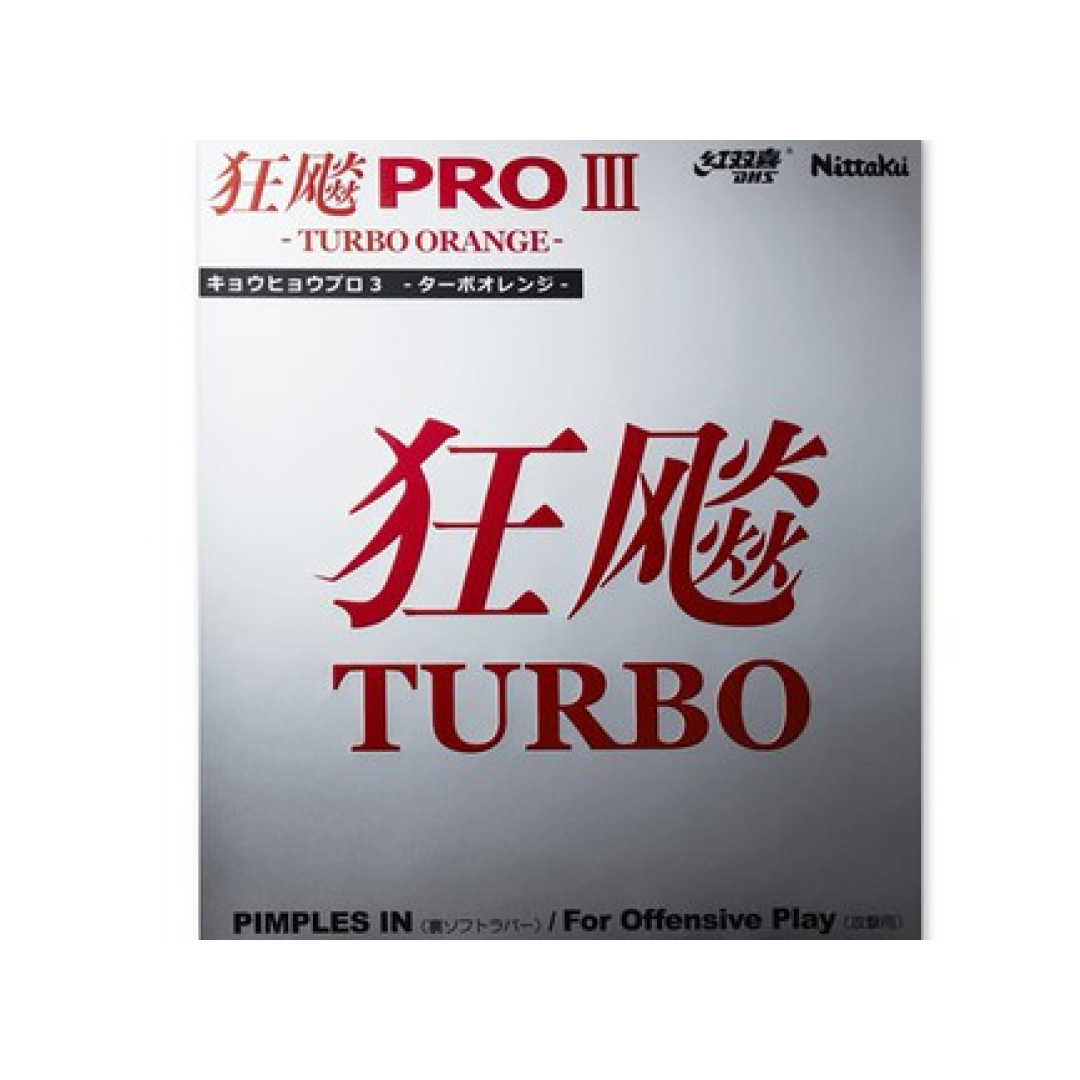 Nittaku Hurricane 3 Turbo Orange