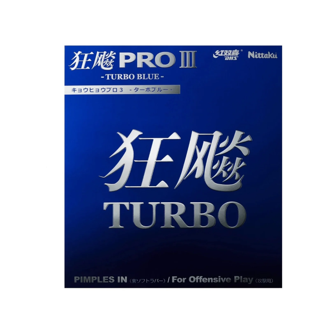Nittaku Hurricane 3 Turbo Blue